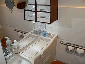 first class bathroom