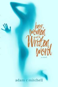 beer women written word